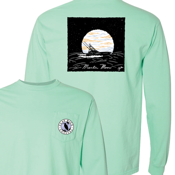 "Marlin Moon" Long Sleeve T-Shirt