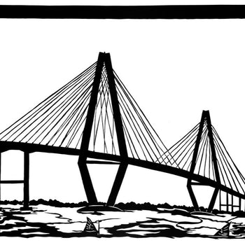 "Ravenel Reds" by Clay Rice (8x10 Print With Frame)