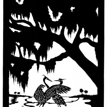 "The Dance" by Clay Rice (8x10 Print With Frame)