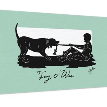 "Tug O' War" Canvas
