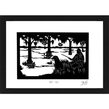 "Last One" by Clay Rice  (8x10 Print With Frame)