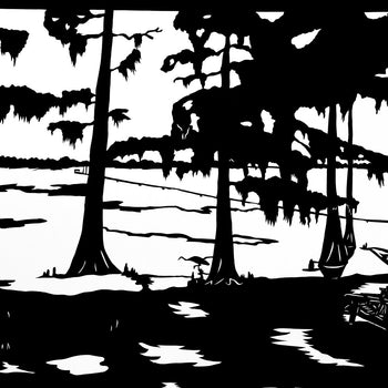 "Lowcountry Afternoon" by Clay Rice  (8x10 Print With Frame)